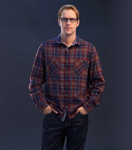 Men’s Casual Plaid Shirt